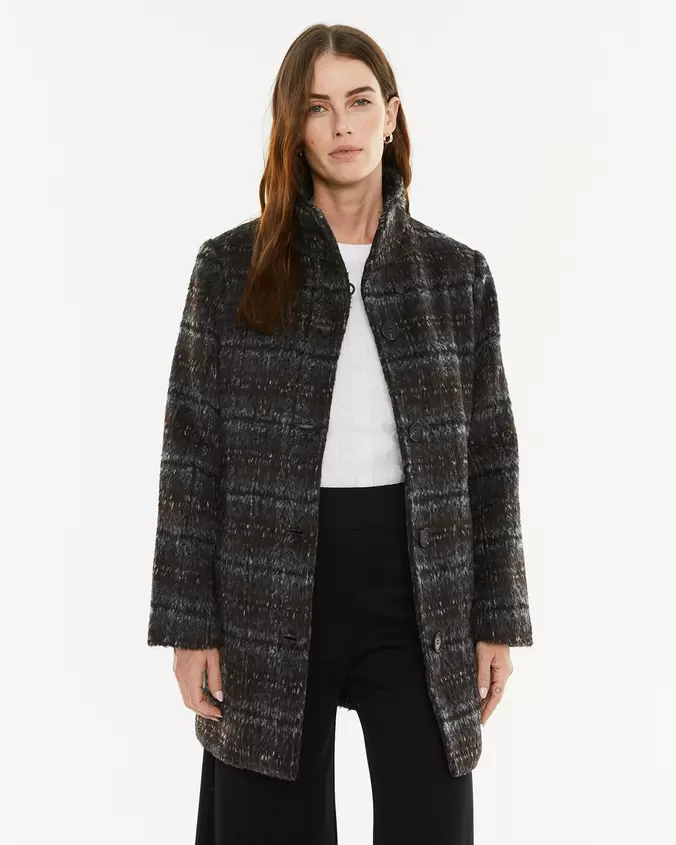 Abrigo cuadros grandes