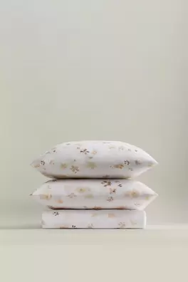 Funda nórdica flores acuareladas 240 x 220cm