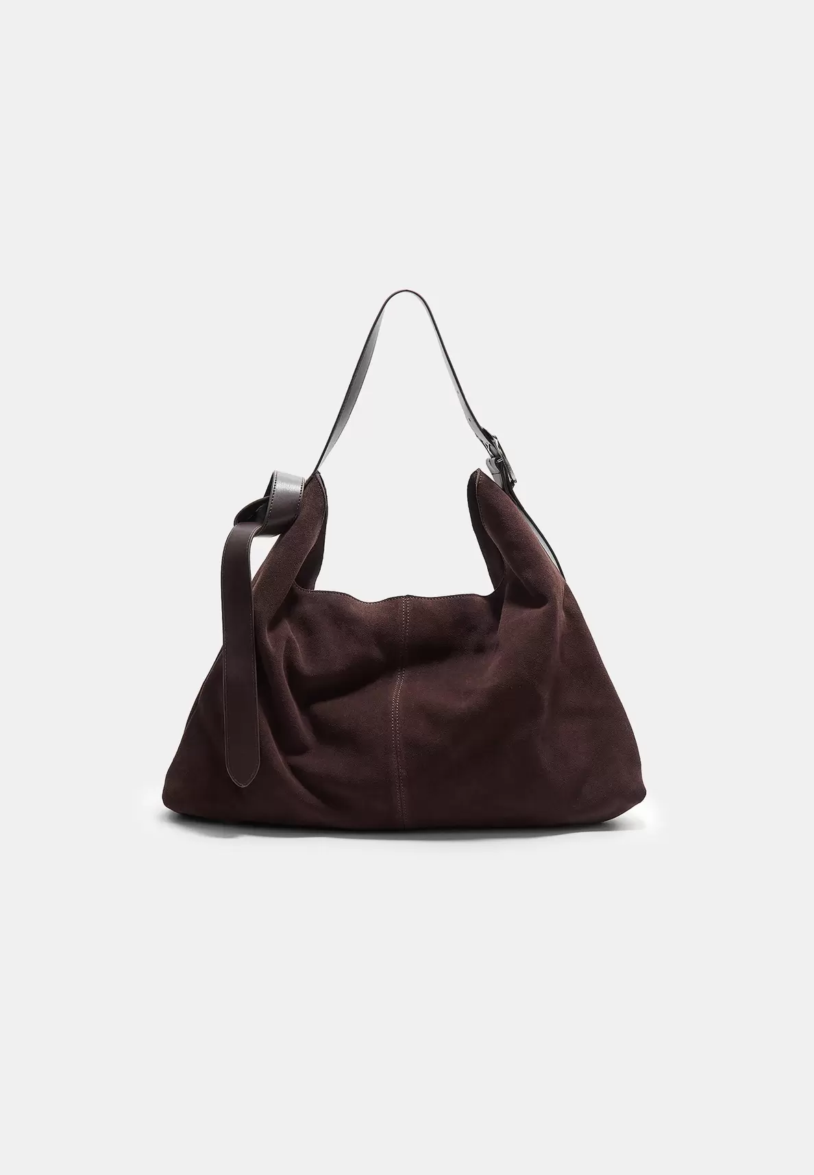 Bolso hebilla nudo piel