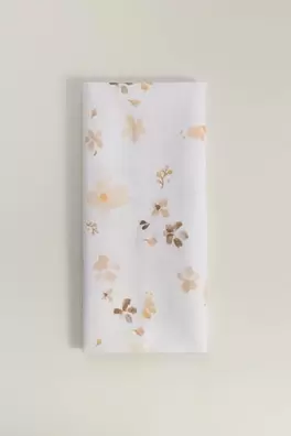 Pack 2 fundas almohadas flores acuareladas 50 x 75cm