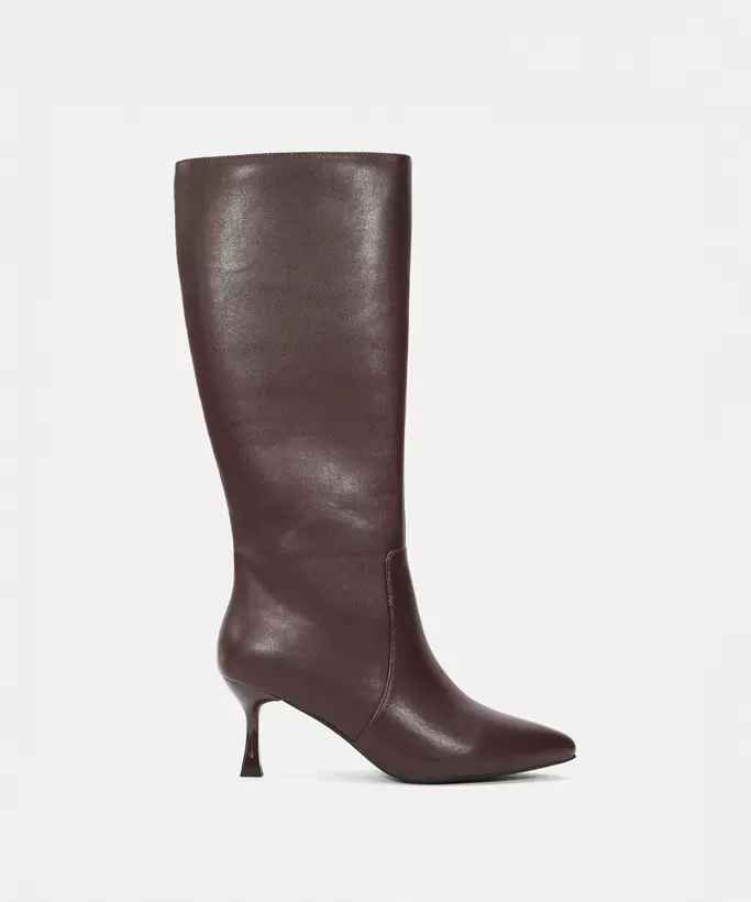 Botas altas tacón kitten