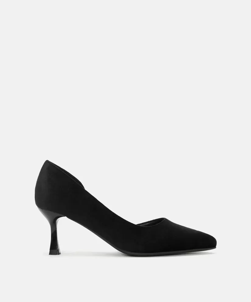 Zapatos salón abertura lateral