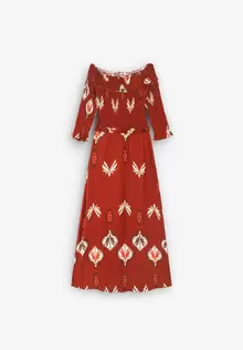 VANÓ STUDIO | VESTIDO BARDOT BURGOGNE