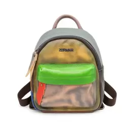 Mochila de piel natural...