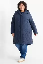 Abric embuatat amb caputxa