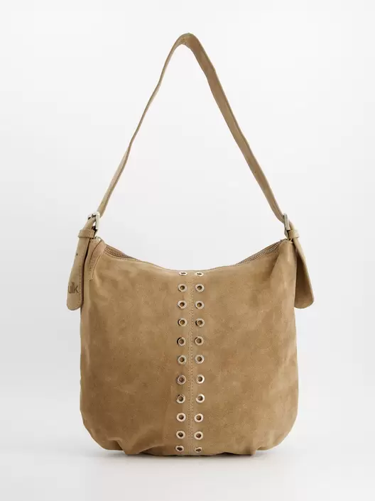 Bolso de piel con ojales - ULK Tosal