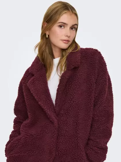 ONLNEWAURELIA Abrigo de peluche