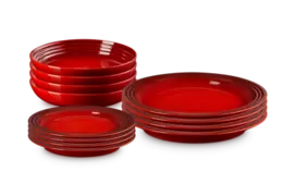 Set de vajilla Vancouver de 12 piezas de cerámica de gres