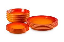 Set de vajilla Vancouver de 12 piezas de cerámica de gres