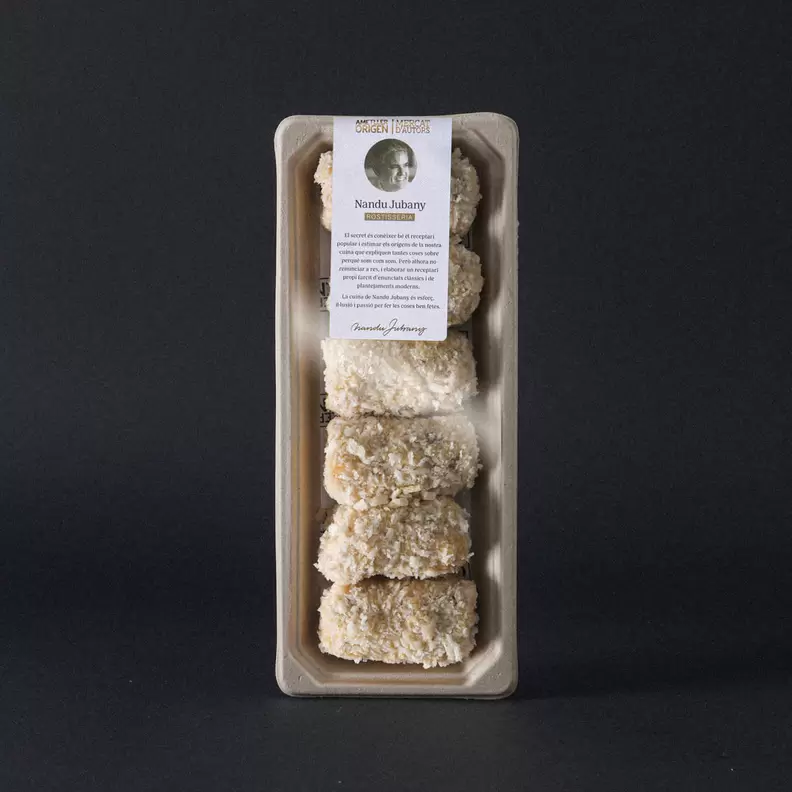 Croquetes de pernil ibèric Nandu Jubany 220g - 6u.
