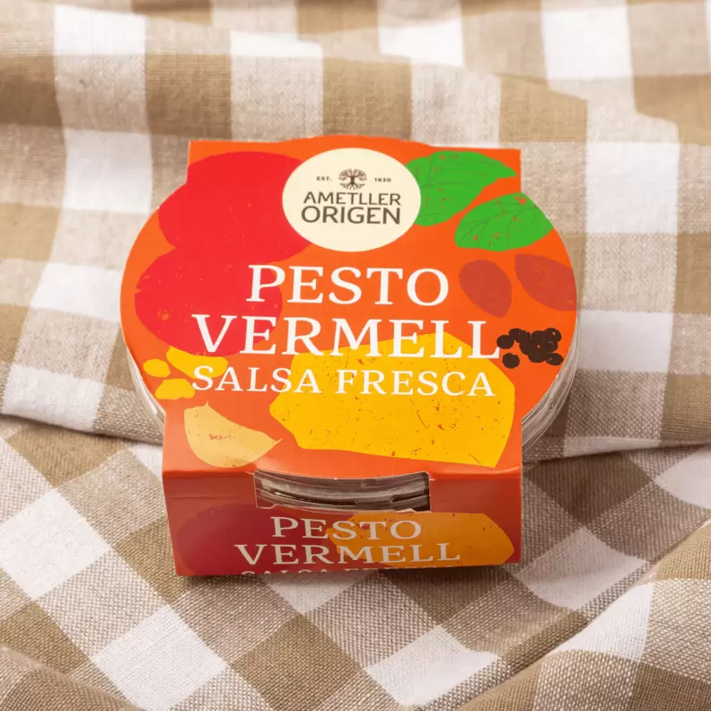 Salsa de pesto vermell Ametller Origen 150g