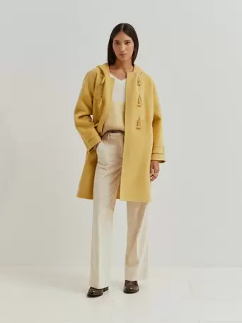 Hooded coat