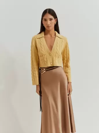 Short wool coat