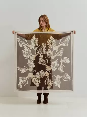 Silk scarf
