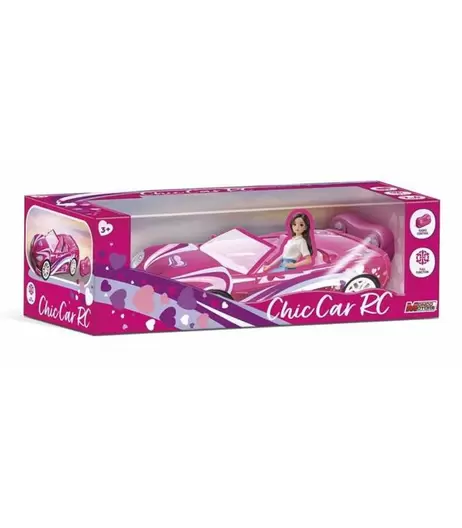 COCHE R/C 1:10 ROSA CHIC DREAM CAR DE MONDO