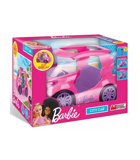 COCHE R/C 1:10 BARBIE QUICK N’ SIK 2 PLAZAS CON BATERÍA RECARGABLE DE MONDO