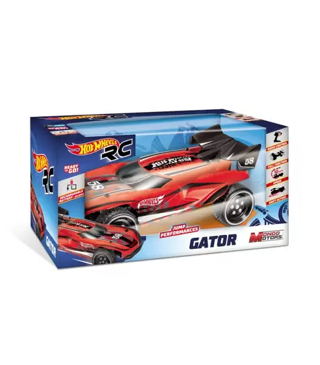 COCHE R/C 1:10 HOT WHEELS NEW GATOR 2.4 GHZ DE UNICE TOYS