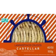 Langostino 40/50 piezas congelados 900 g