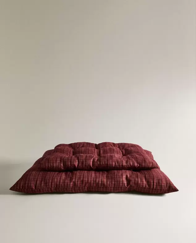 COJÍN SUELO CUADROS MASCOTAS NAVIDAD