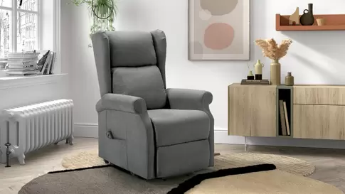 Sillón Relax Power Lift Tela Refugio