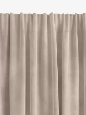 Cortina AUSTRA 1x140x300 terciopelo beis