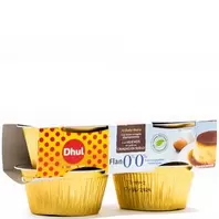 Flan de huevo 0% materia grasa 0% azúcares 4x100 g
