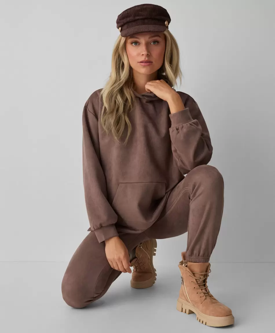 Pantalón marrón de ante