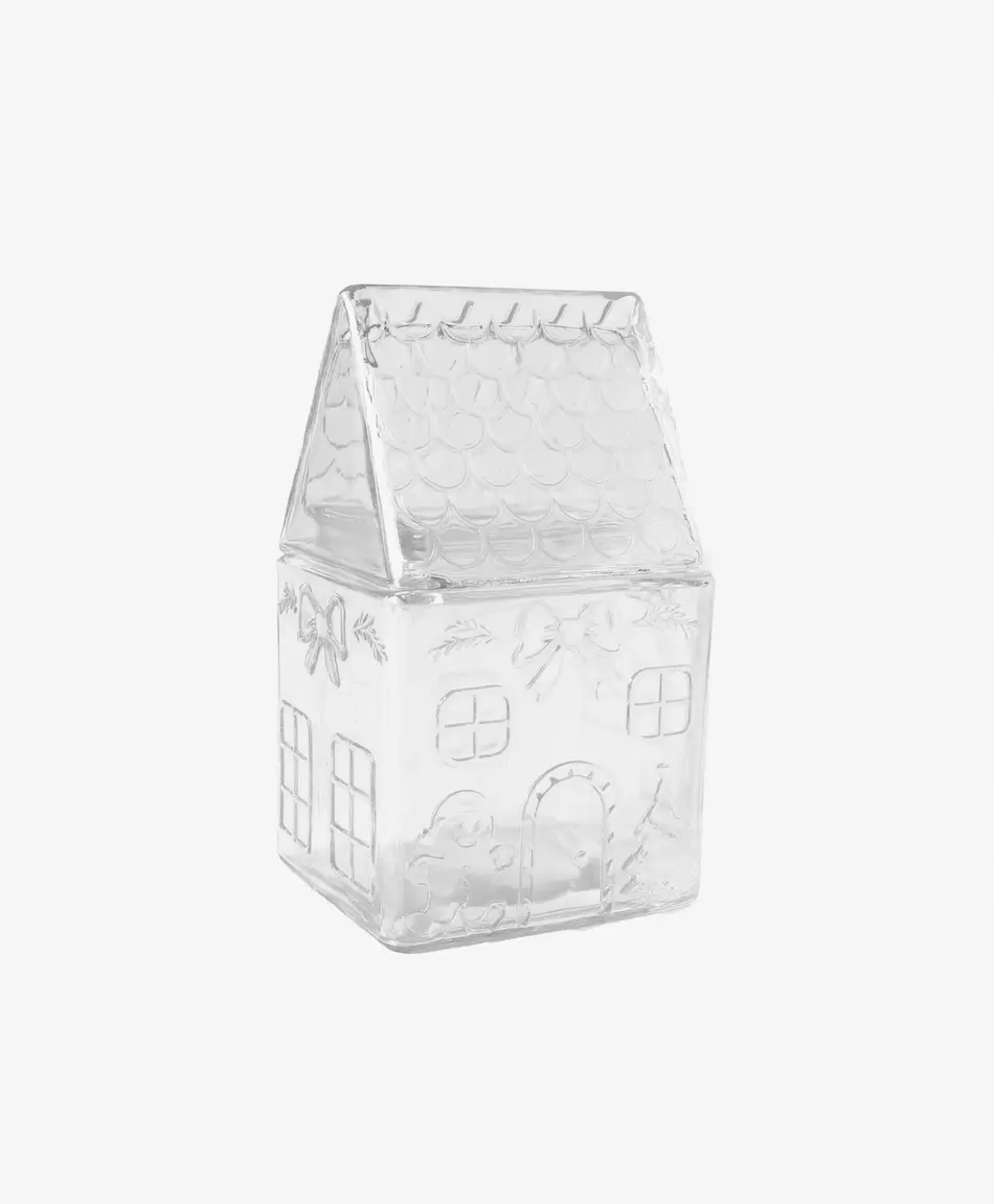 Tarro con forma de casa