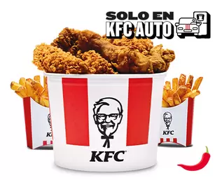 5 piezas + 5 Alitas Picantes + 2 Patatas Medianas