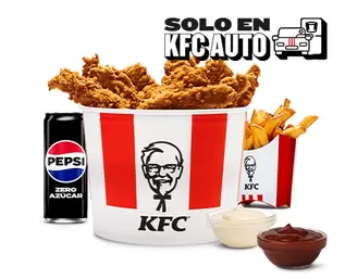 Menú 10 Tiras de Pechuga Mediano