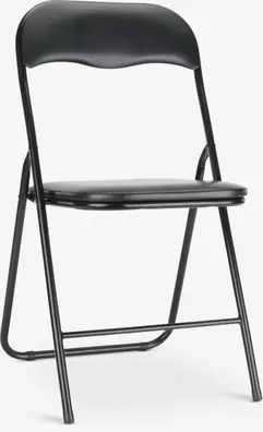 Silla plegable VIUF negro