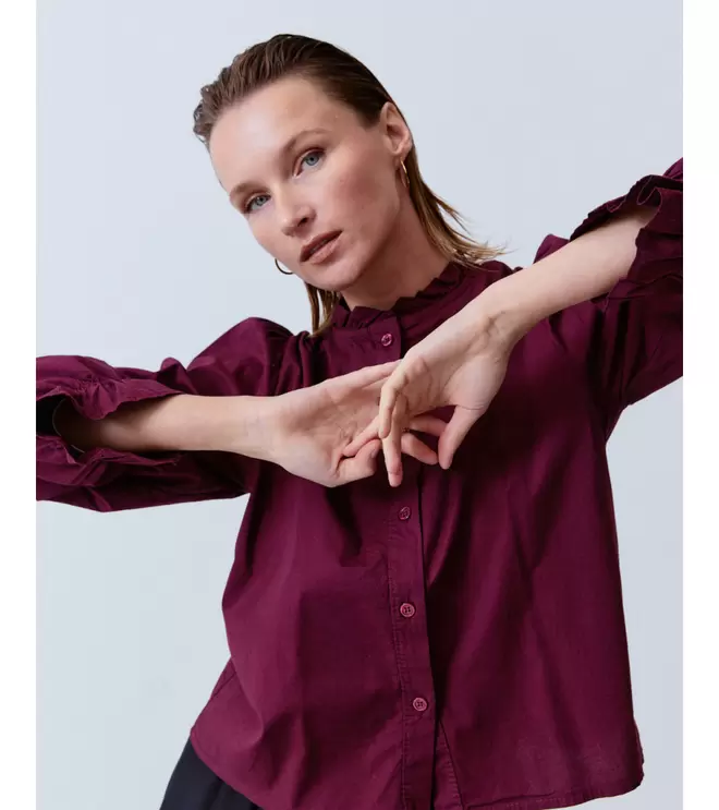 CAMISA CUELLO VOLANTES