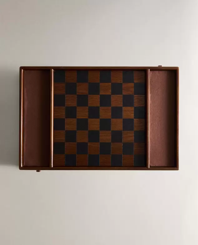 JUEGO DE DAMAS MADERA