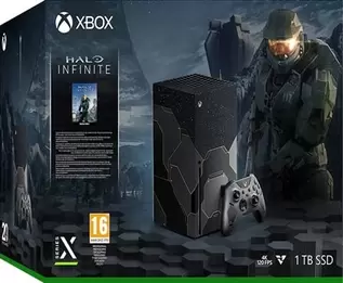Xbox Series X, 1TB, Halo Infinite Negro, (Sin Juegos), Caja