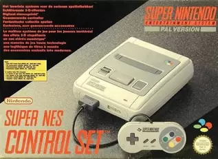 Super Nintendo Entertainment System Console, Caja