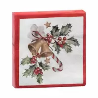 Servilleta papel decoración Navidad Bosque Verde