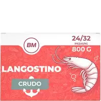 Langostino 24/32 piezas congelado 800 g