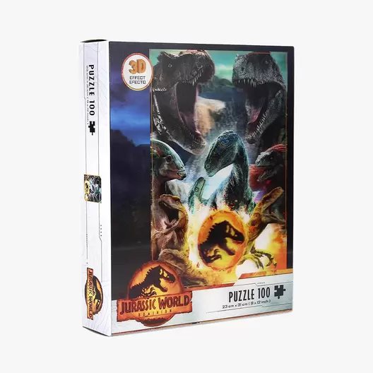 SD TOYS PUZZLE EFECTO 3D JURASSIC WORLD DOMINION - 100...