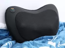 Cojín de masaje polipiel negro