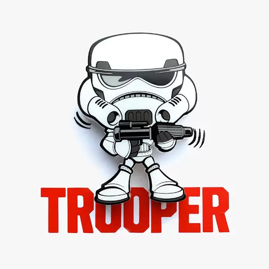 3D LIGHT FX LÁMPARA DECORATIVA 3D STAR WARS STORMTROOPER