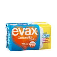 Compresa con alas super Evax cotton like fresh