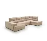 Sofa Gran Chaise Longue Cama Massima Diseño y Alta Gama
