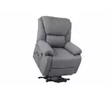 Sillón Relax Eléctrico de Masaje Miami, Elevable reclinable de Tela