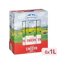 Leche entera Asturiana