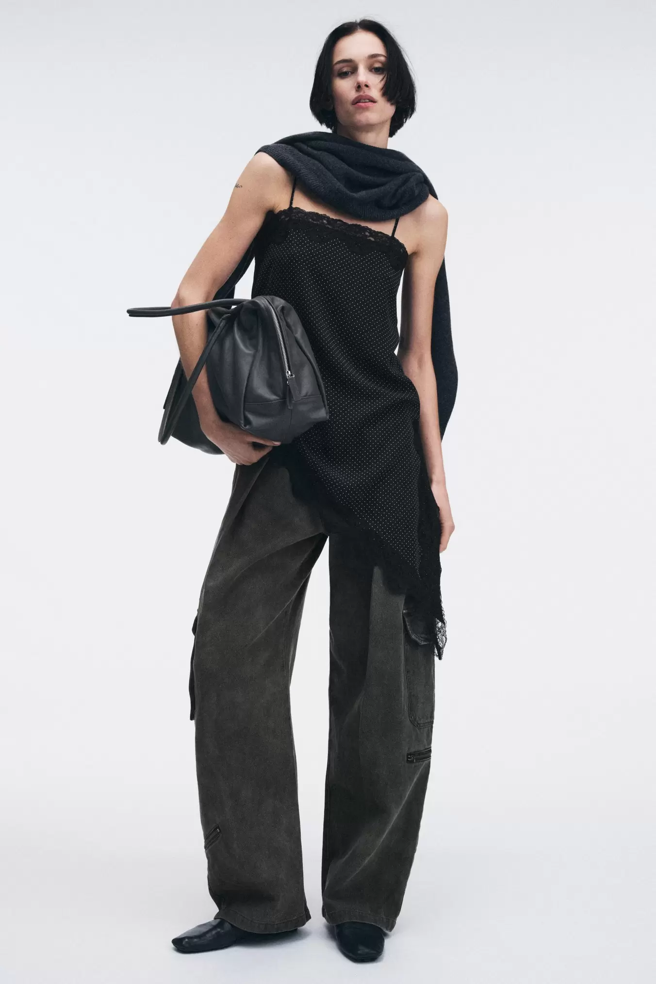 TOP ASIMÉTRICO LUNARES ZW COLLECTION