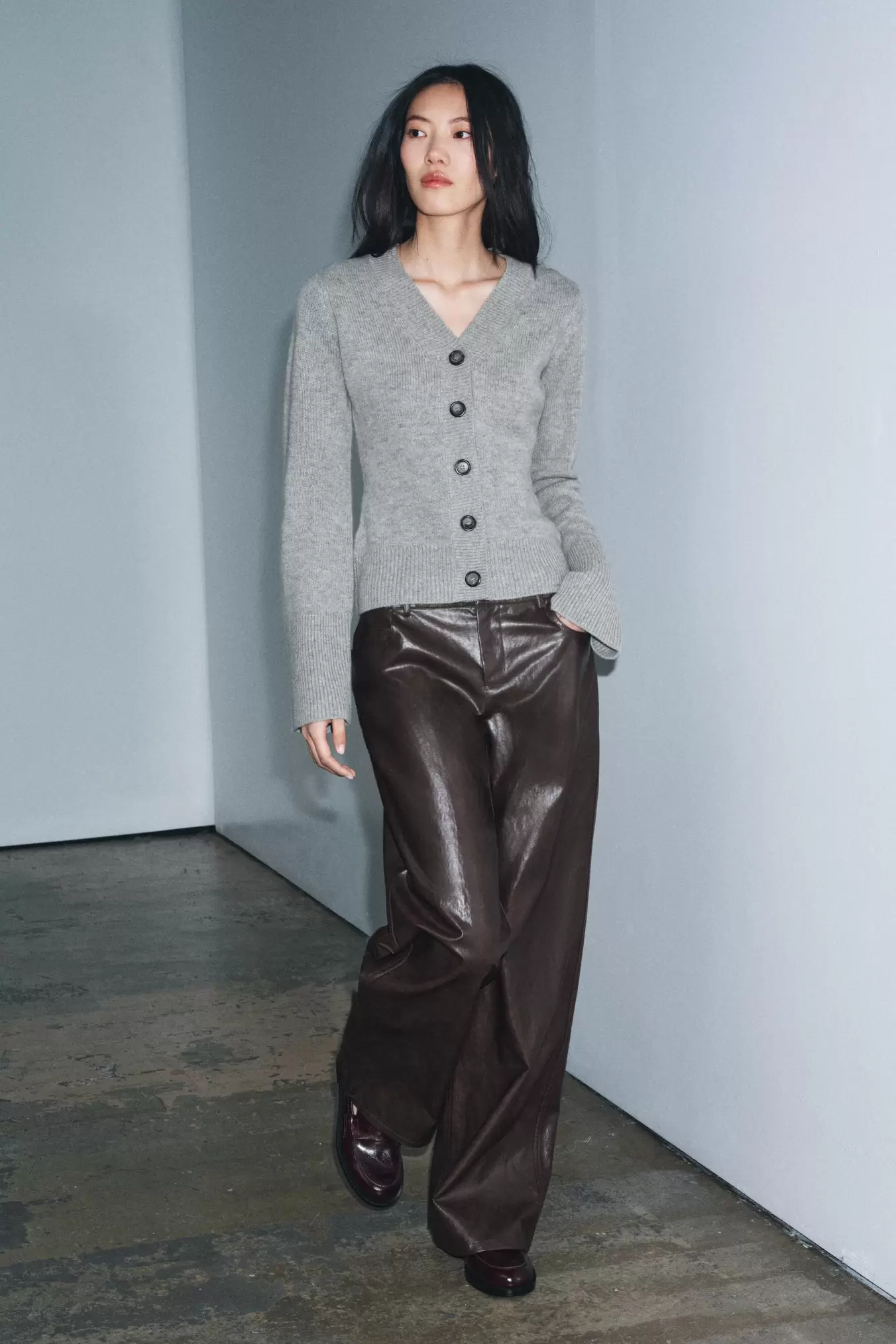 CHAQUETA 100% LANA ENTALLADA