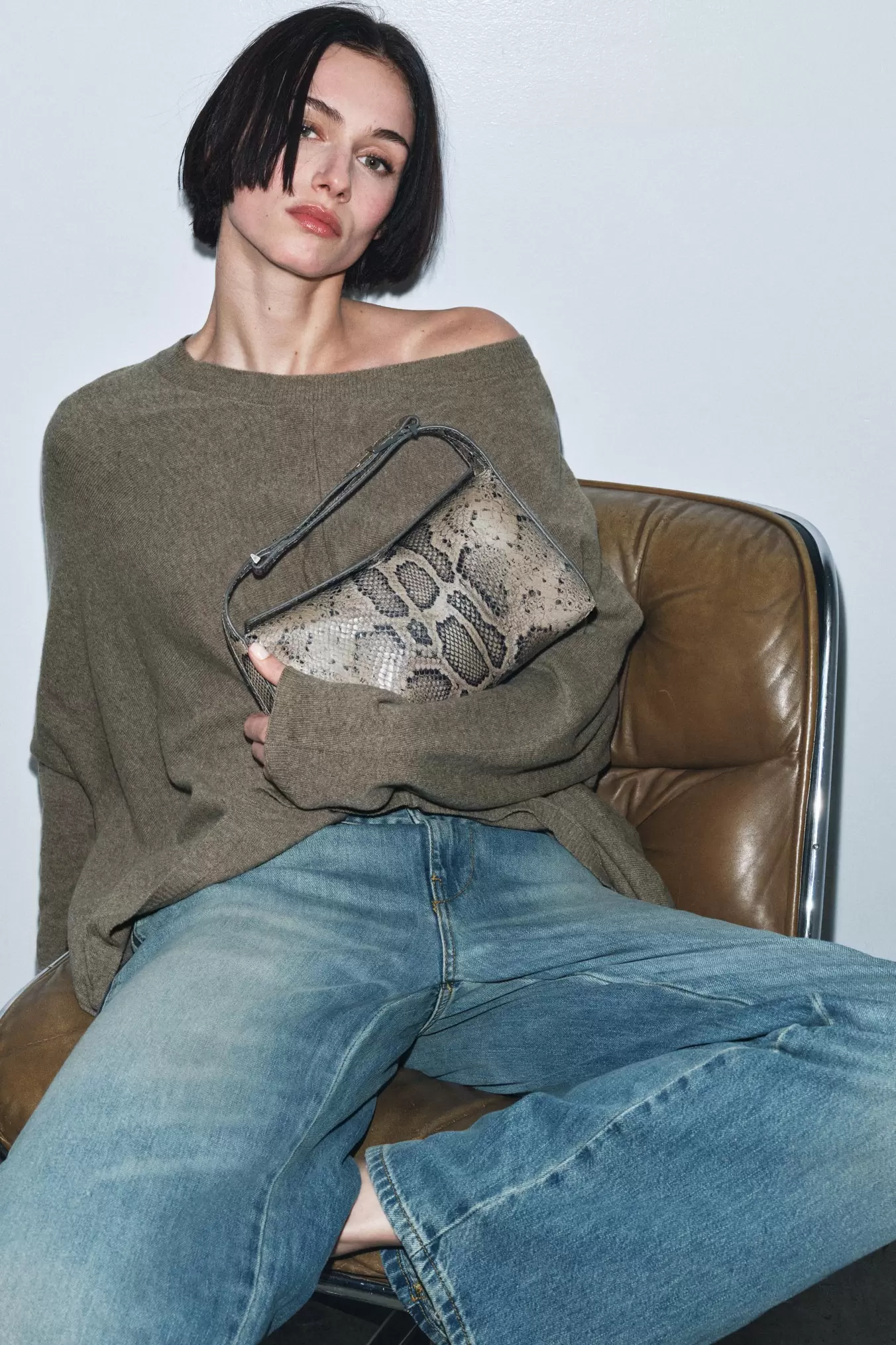 BOLSO PIEL ESTAMPADO ANIMAL