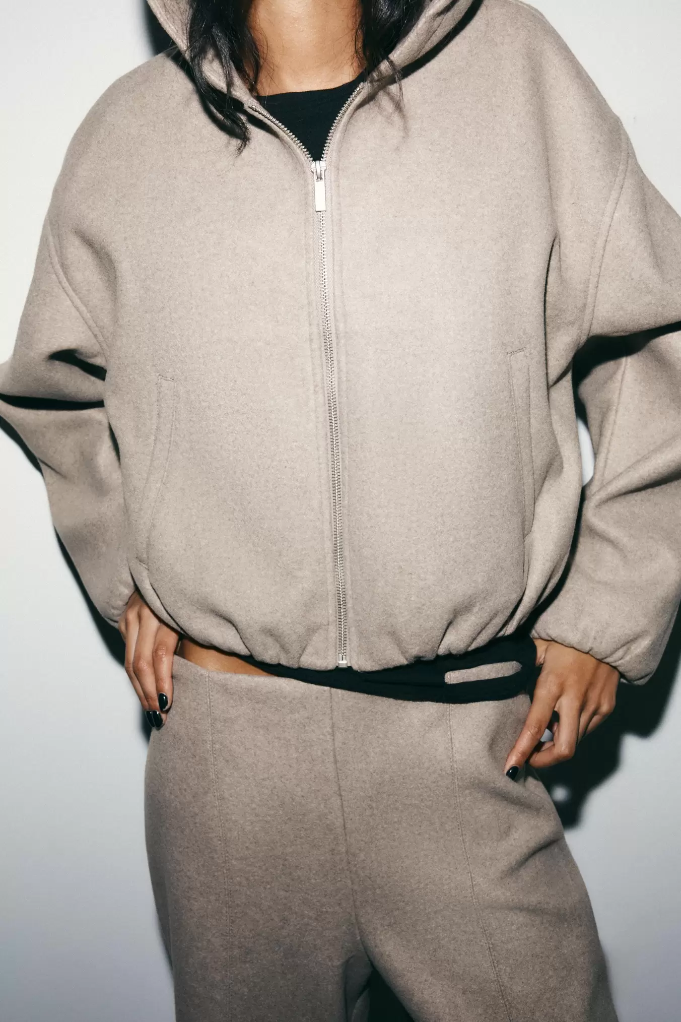 CAZADORA SOFT CAPUCHA