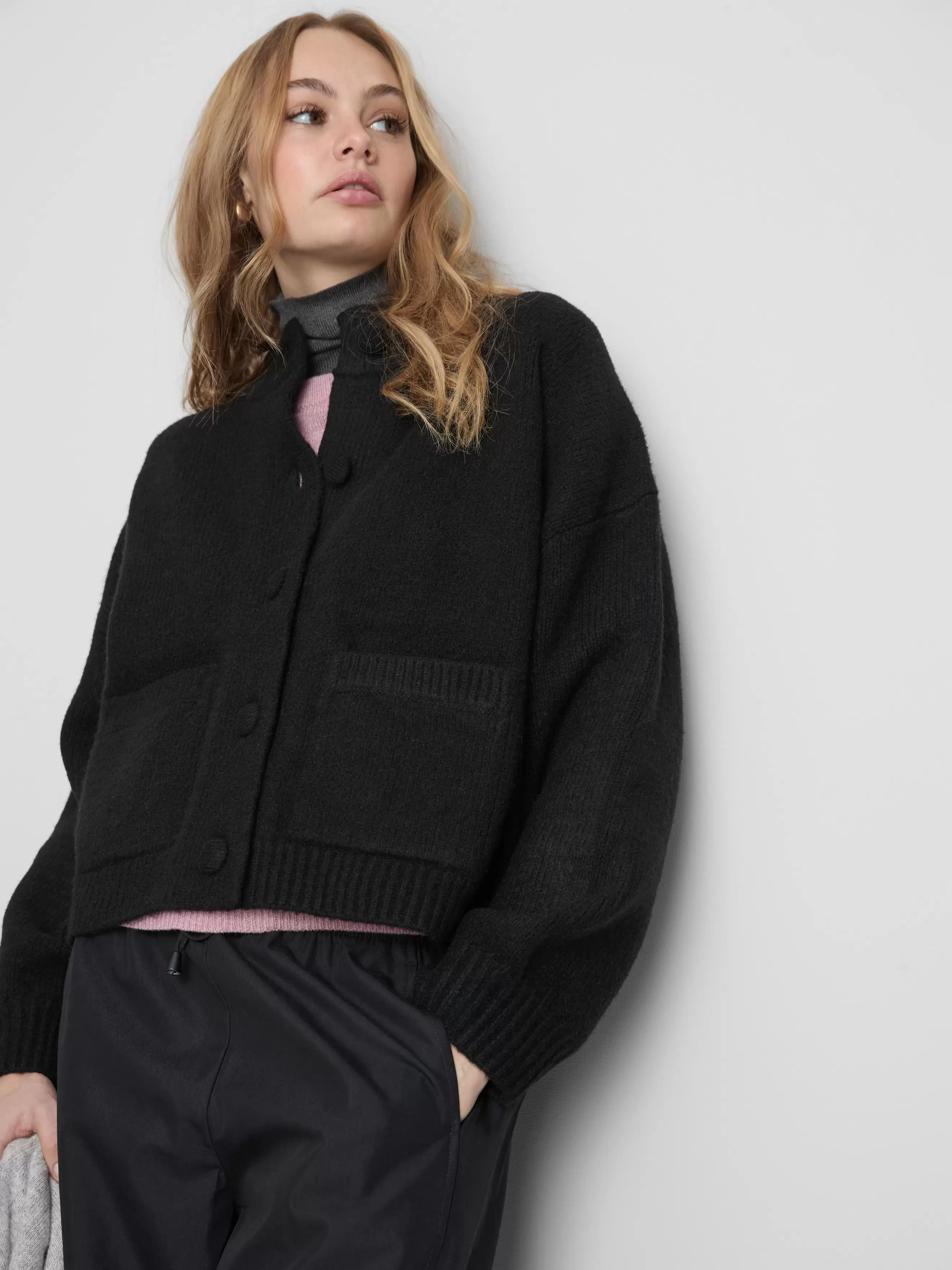 Essential Knitted Bomber