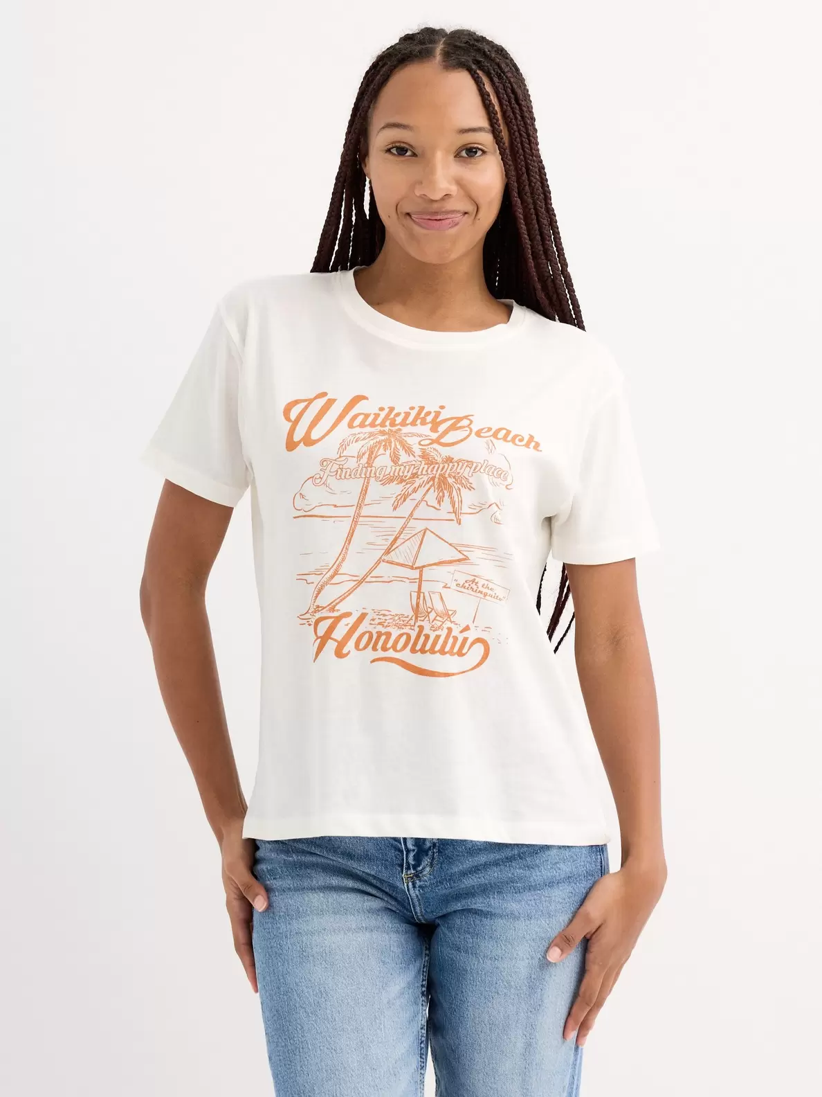 Camiseta manga corta Waikiki